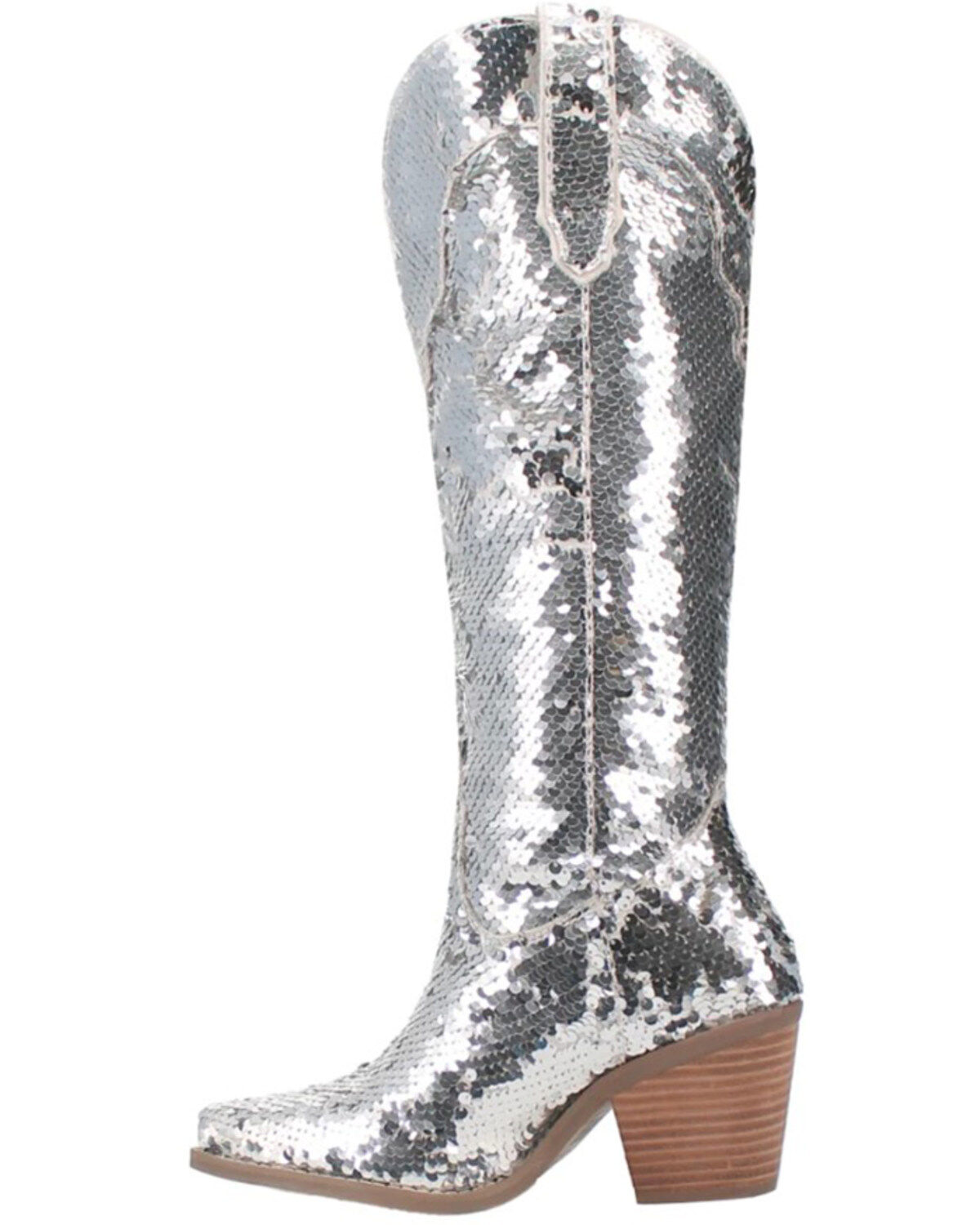 Dingo Women's Sequin Dance Hall Queen Tall Western Boots - Snip Toe