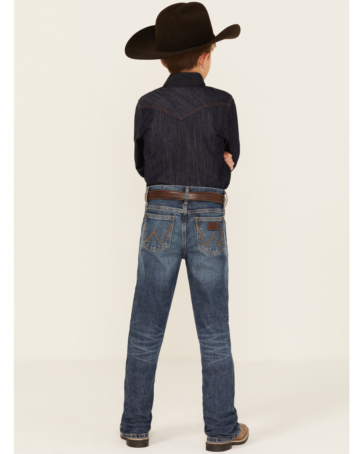 Wrangler Retro Boys' Whitley Slim Bootcut Stretch Denim Jeans