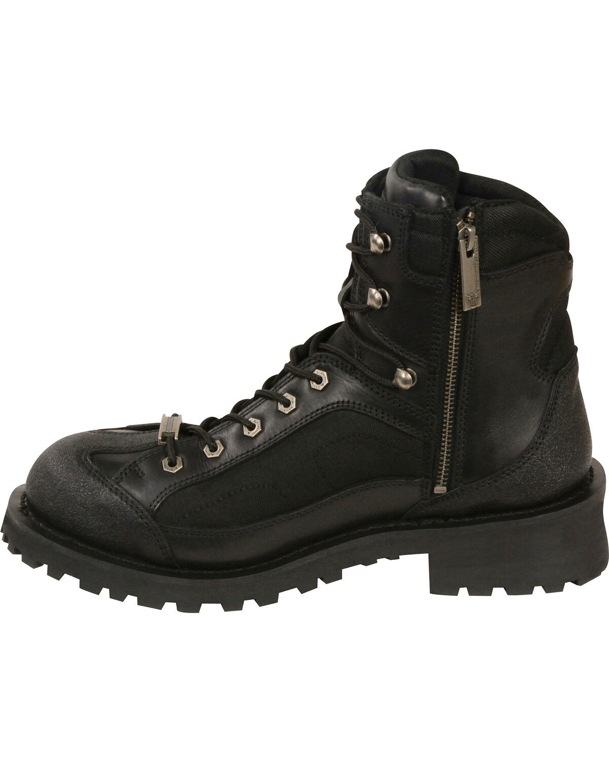 Milwaukee Leather Men's Gear Shift Protection Boots - Round Toe