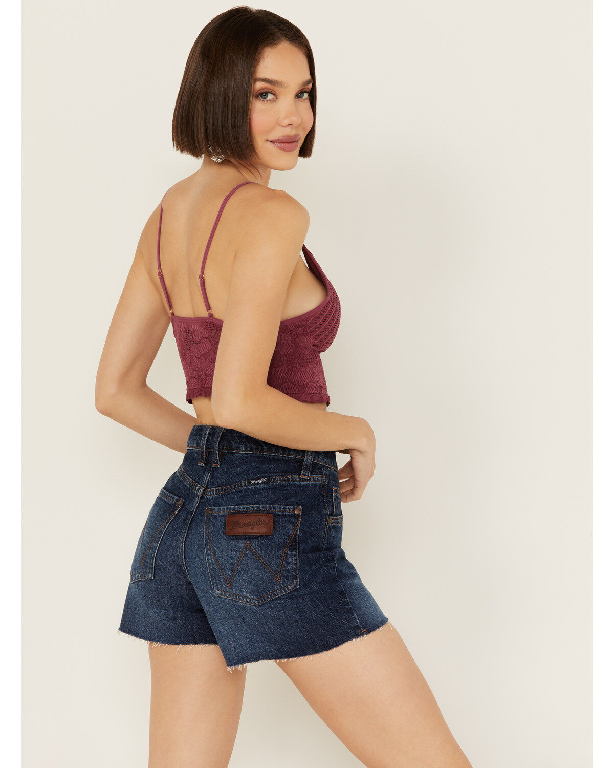 Fornia Women's Seamless Floral Bralette