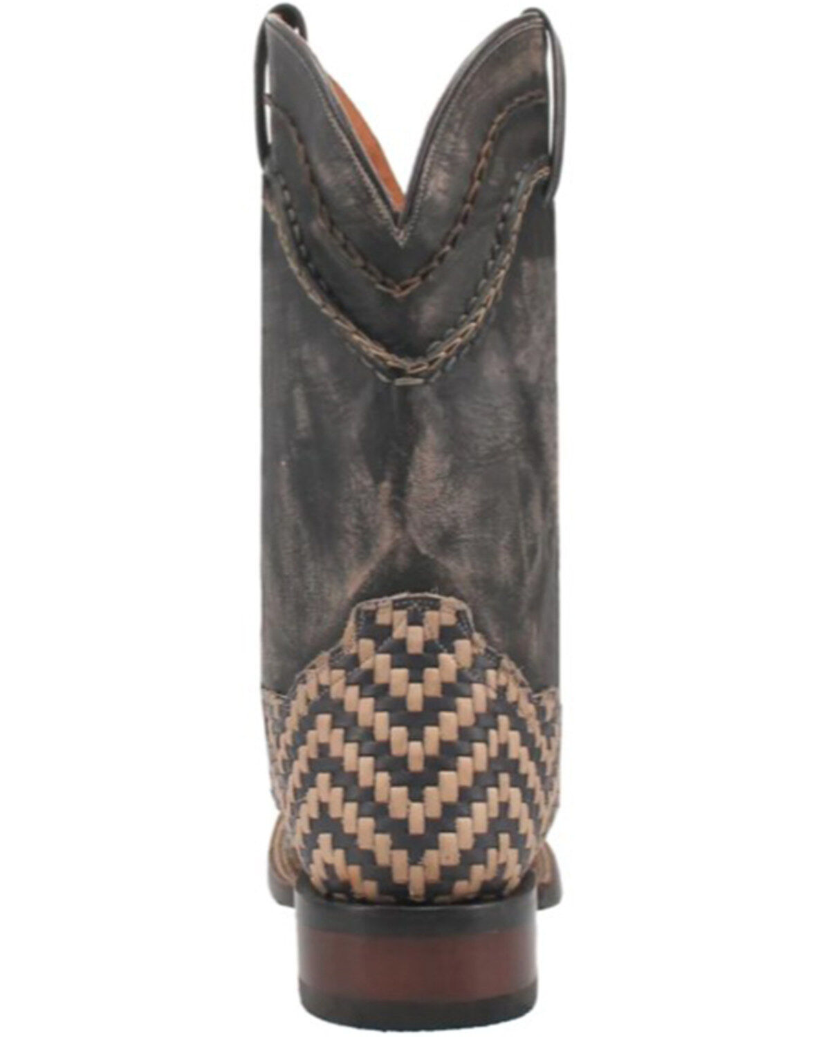 Dan Post Men's Keaton Basket Weave Performance Western Boots - Broad Square Toe