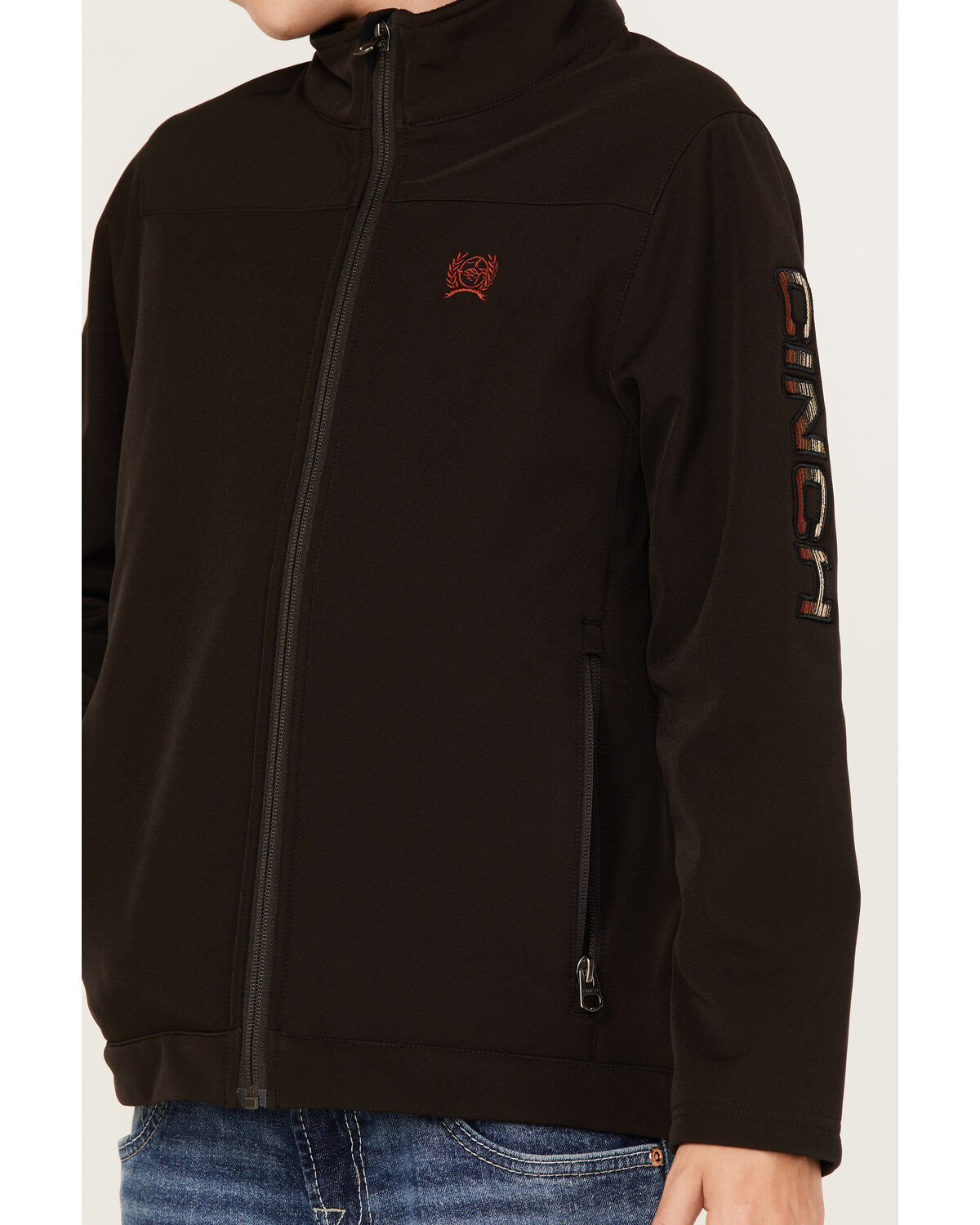 Cinch Boys' Logo Bonded Softshell Jacket