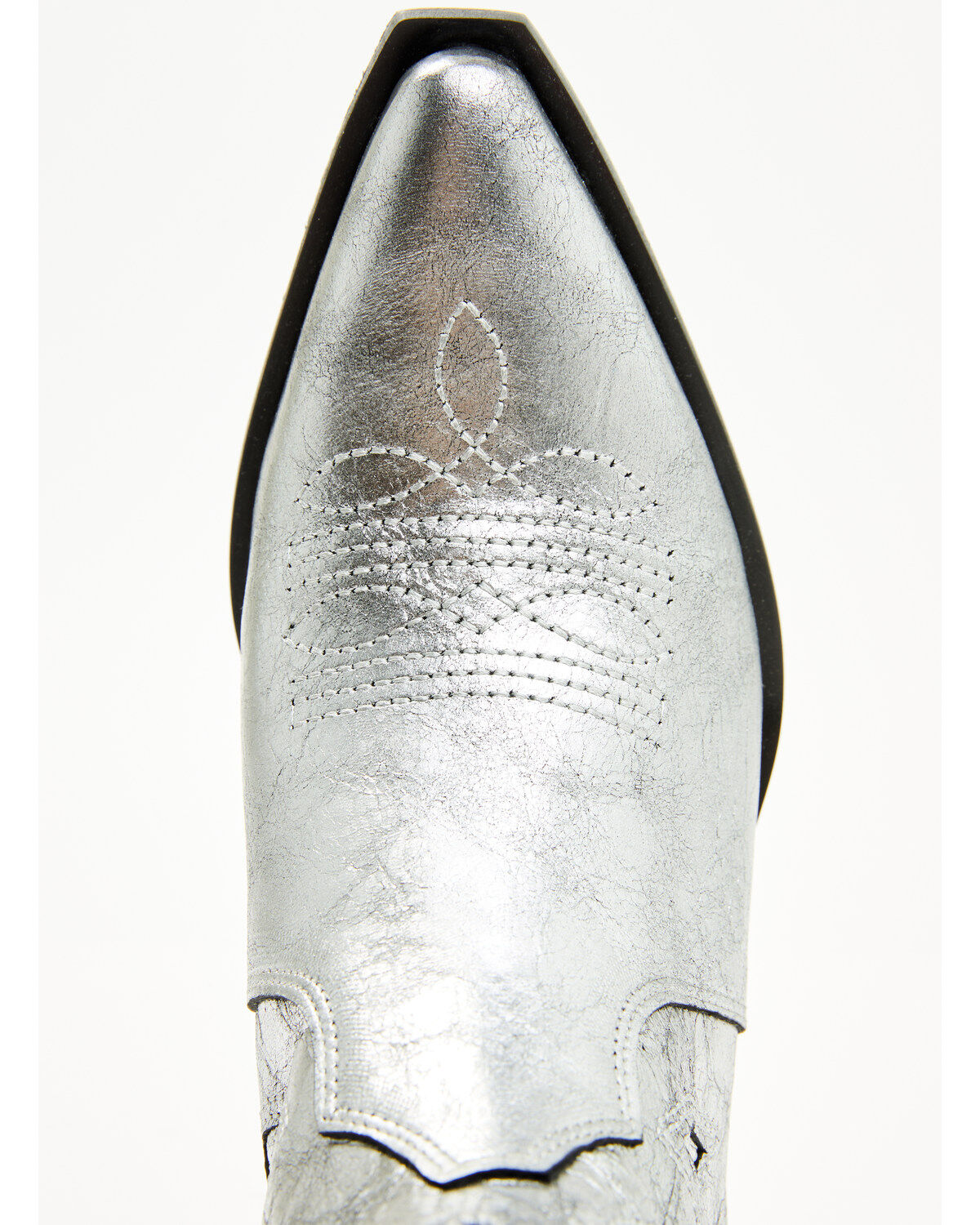 Free People Women's Way Out West Metallic Western Boots - Snip Toe