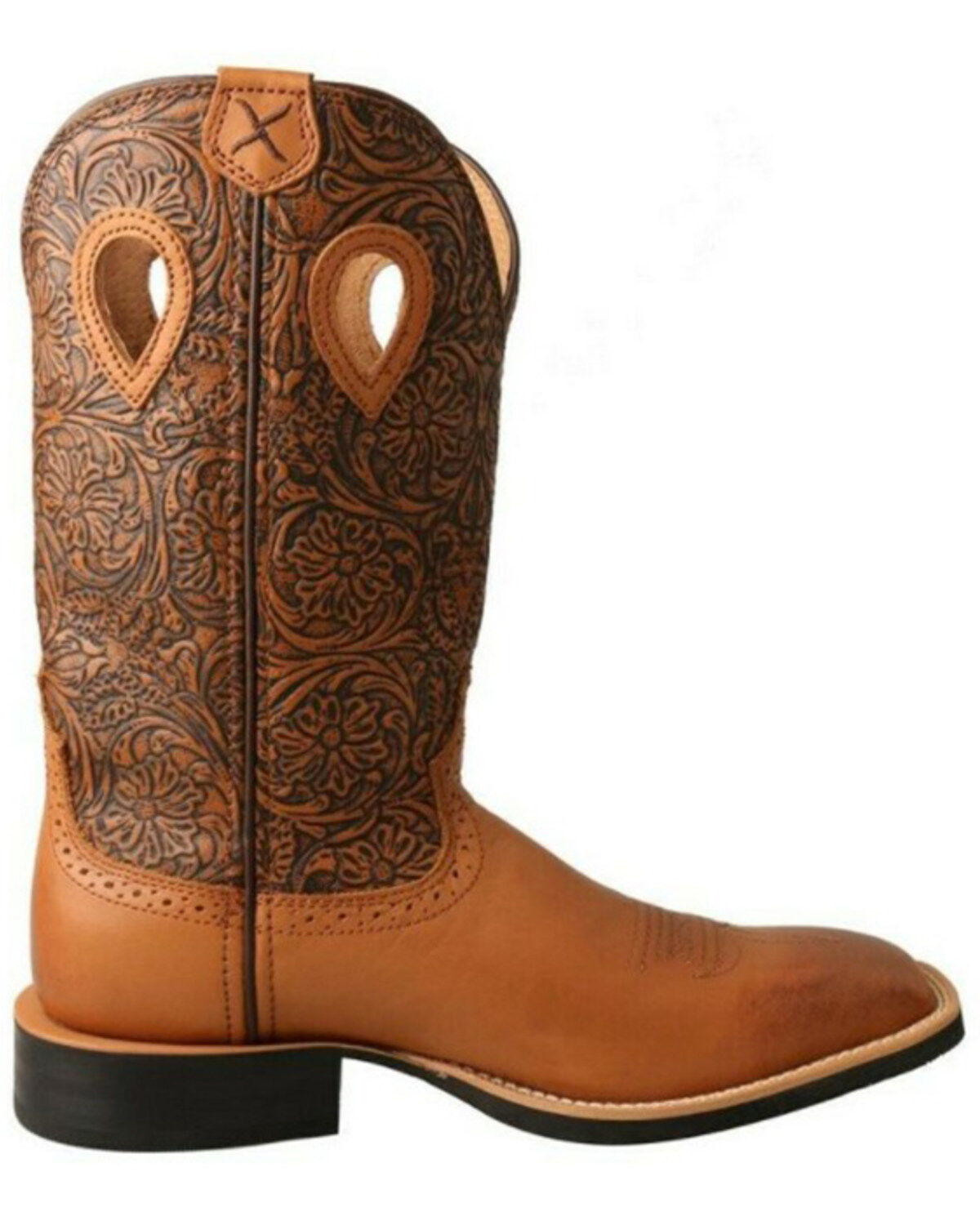 Twisted X Women's Ruff Stock Western Performance Boots - Broad Square Toe
