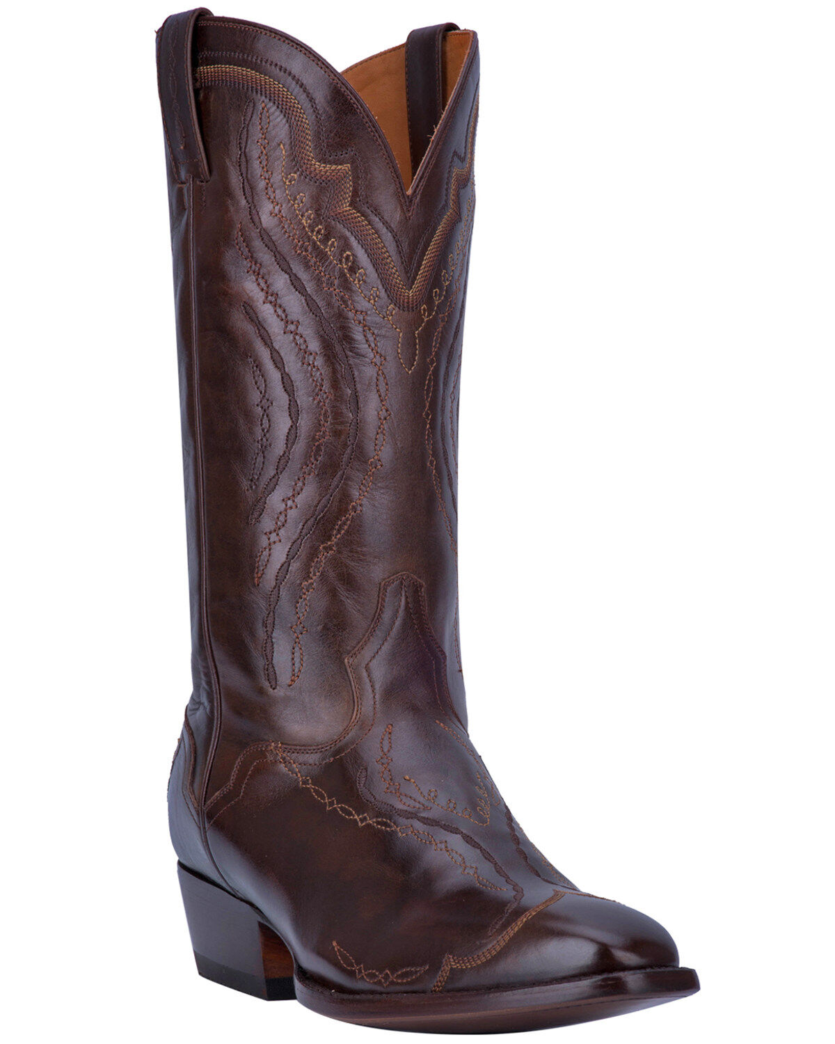 El Dorado Men's Handmade Antique Western Boots - Square Toe