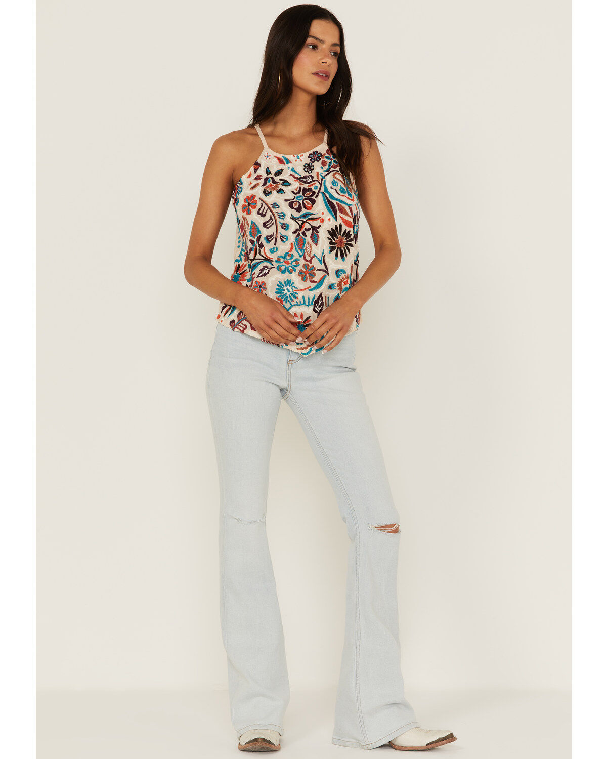 Idyllwind Women's Floral Haze Tank Top