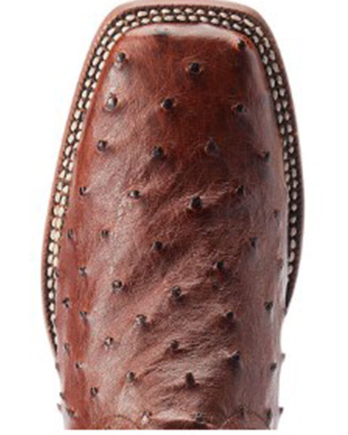 Ariat Men's Broncy Exotic Full Quill Ostrich Western Boots - Broad Square Toe