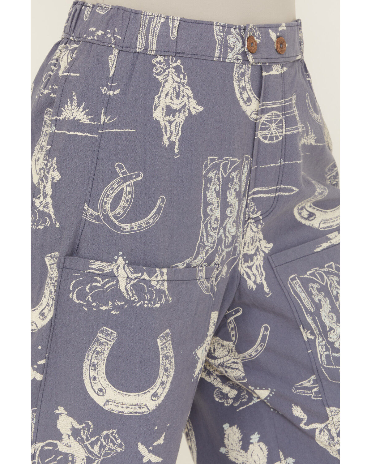 Free People Women's Seaside Rodeo Time Wide Leg Pants
