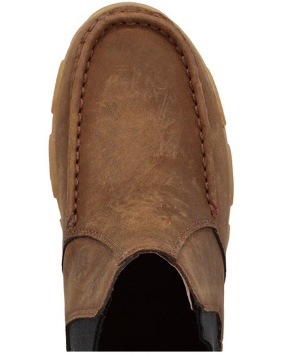 Twisted X Women's 4" Work Chelsea Driving Moc Shoes - Moc Toe