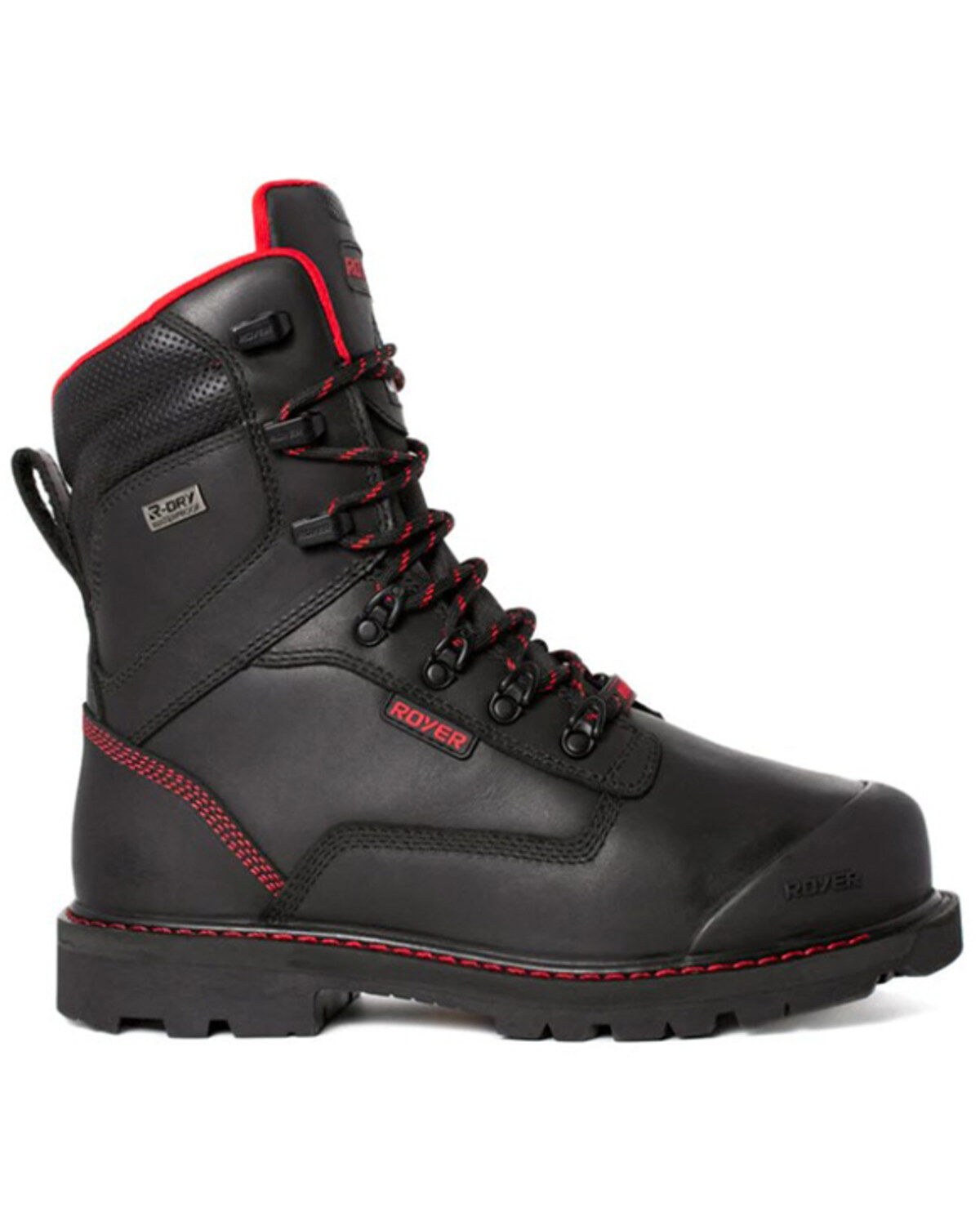 ROYER Men's 8" Revolt Interguard 2.0 Work Boots - Carbon Toe