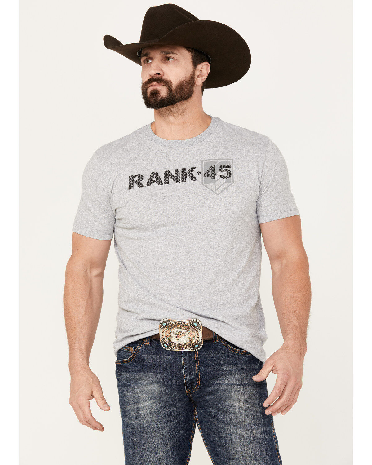 RANK 45® Men's Logo Short Sleeve Graphic T-Shirt
