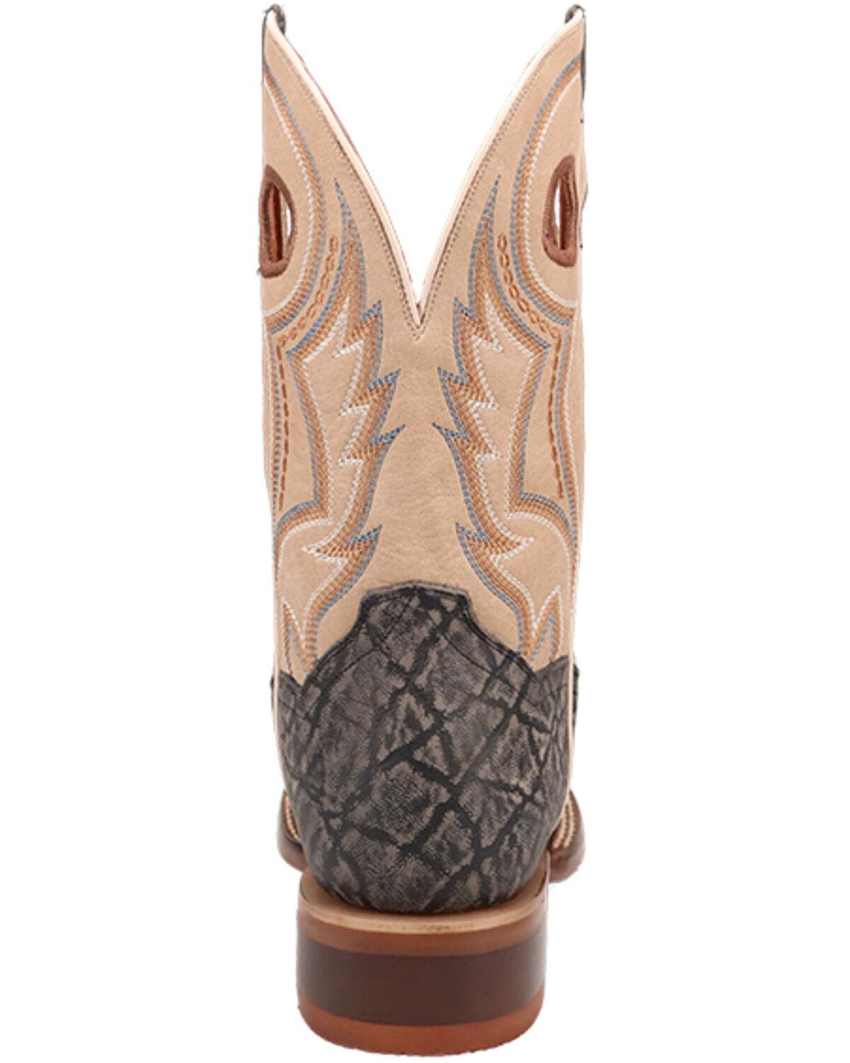 Dan Post Men's Elephant Print Western Boots - Broad Square Toe