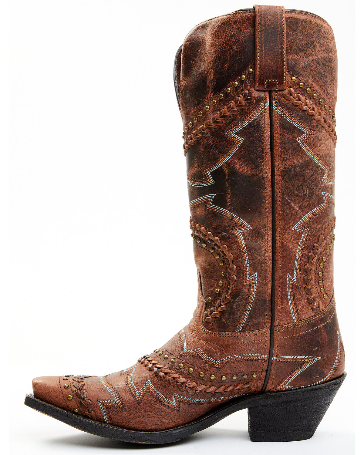 Laredo Women's Distressed Sidewinder Western Boots - Snip Toe