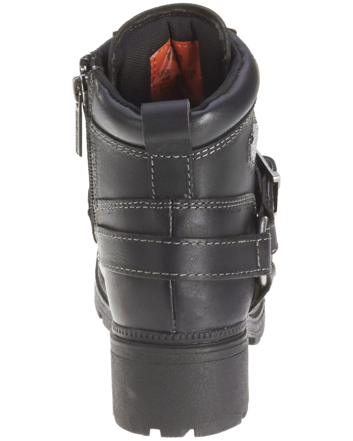 Harley Davidson Women's Tegan Lace Moto Boots - Round Toe