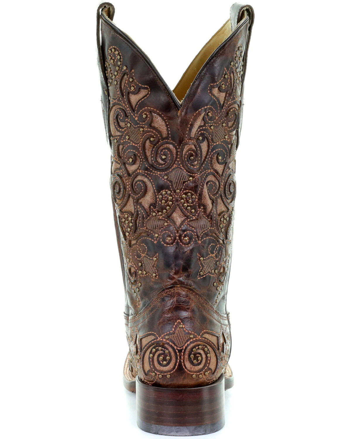 Corral Women's Embroidered Stud Inlay Western Boots