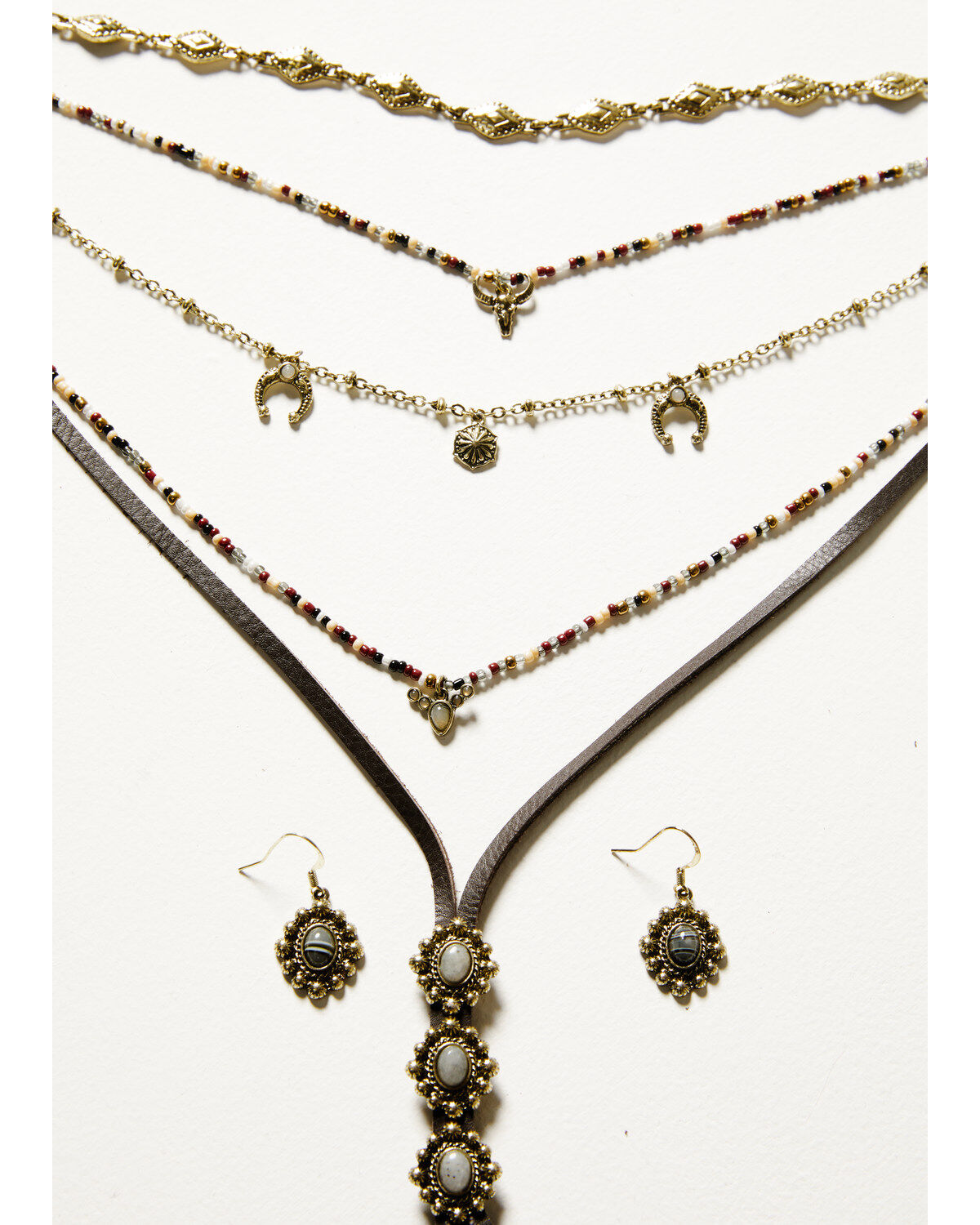 Shyanne Women's Soleil Layered Jewelry Set - 2 Piece