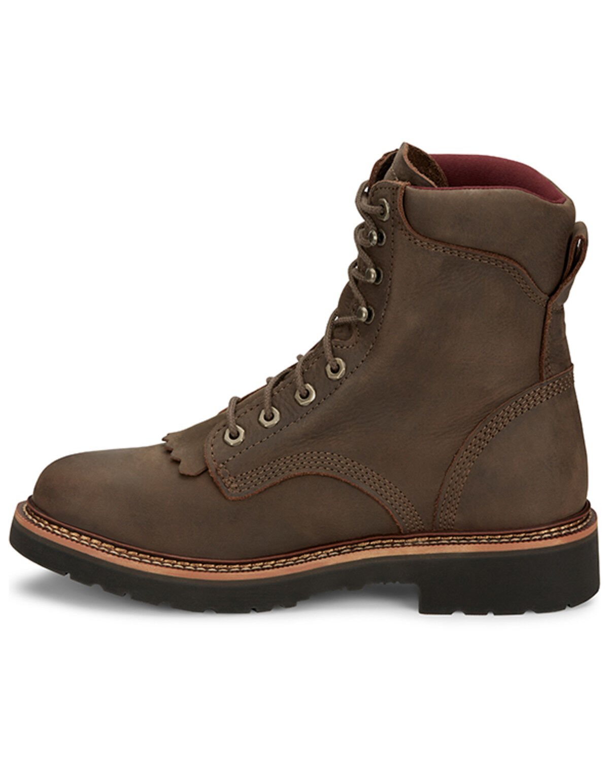 Justin Men's Rivot Lace-Up Work Boots - Soft Toe