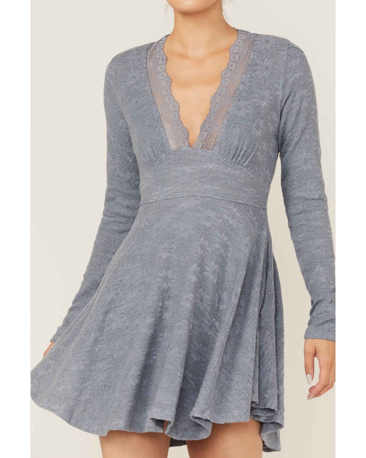 Free People Women's All Yours Long Sleeve Mini Dress
