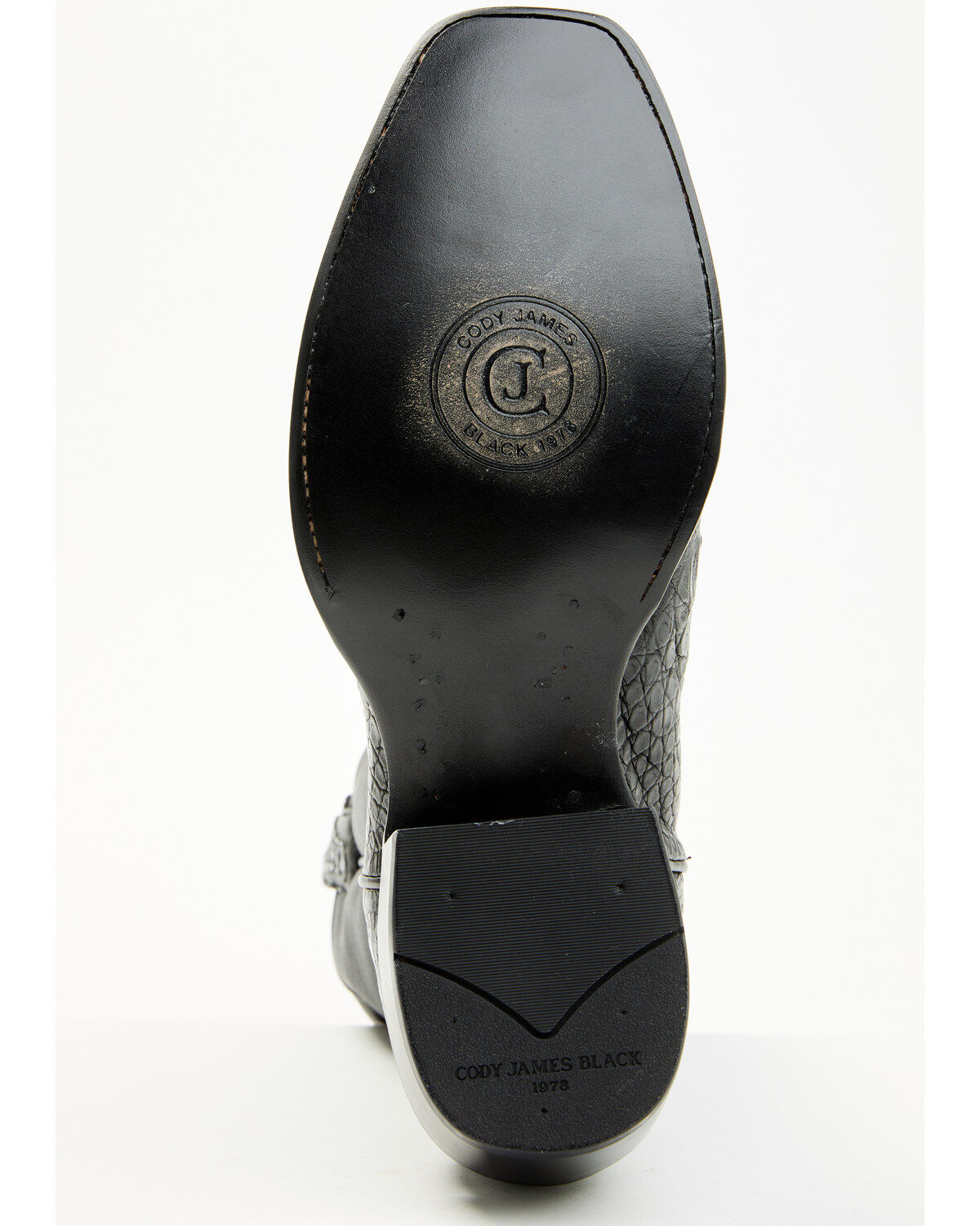 Cody James Black 1978® Men's Mason Exotic Caiman Belly Western Boots - Square Toe