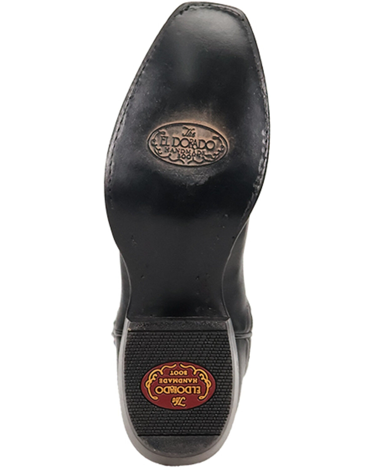 El Dorado Men's Handmade Vanquished Calf Western Boots - Square Toe