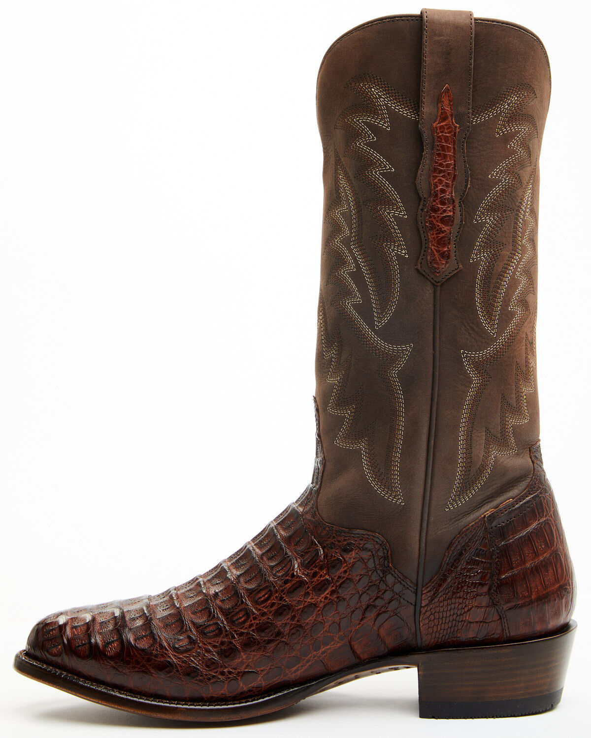 El Dorado Men's Exotic Caiman Western Boots - Round Toe