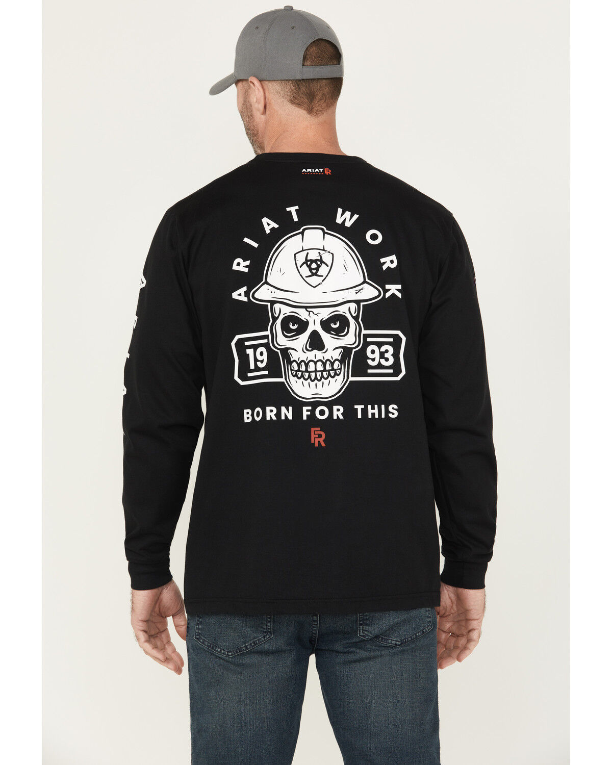 Ariat Men's FR Hard Head Long Sleeve Pocket Work Shirt