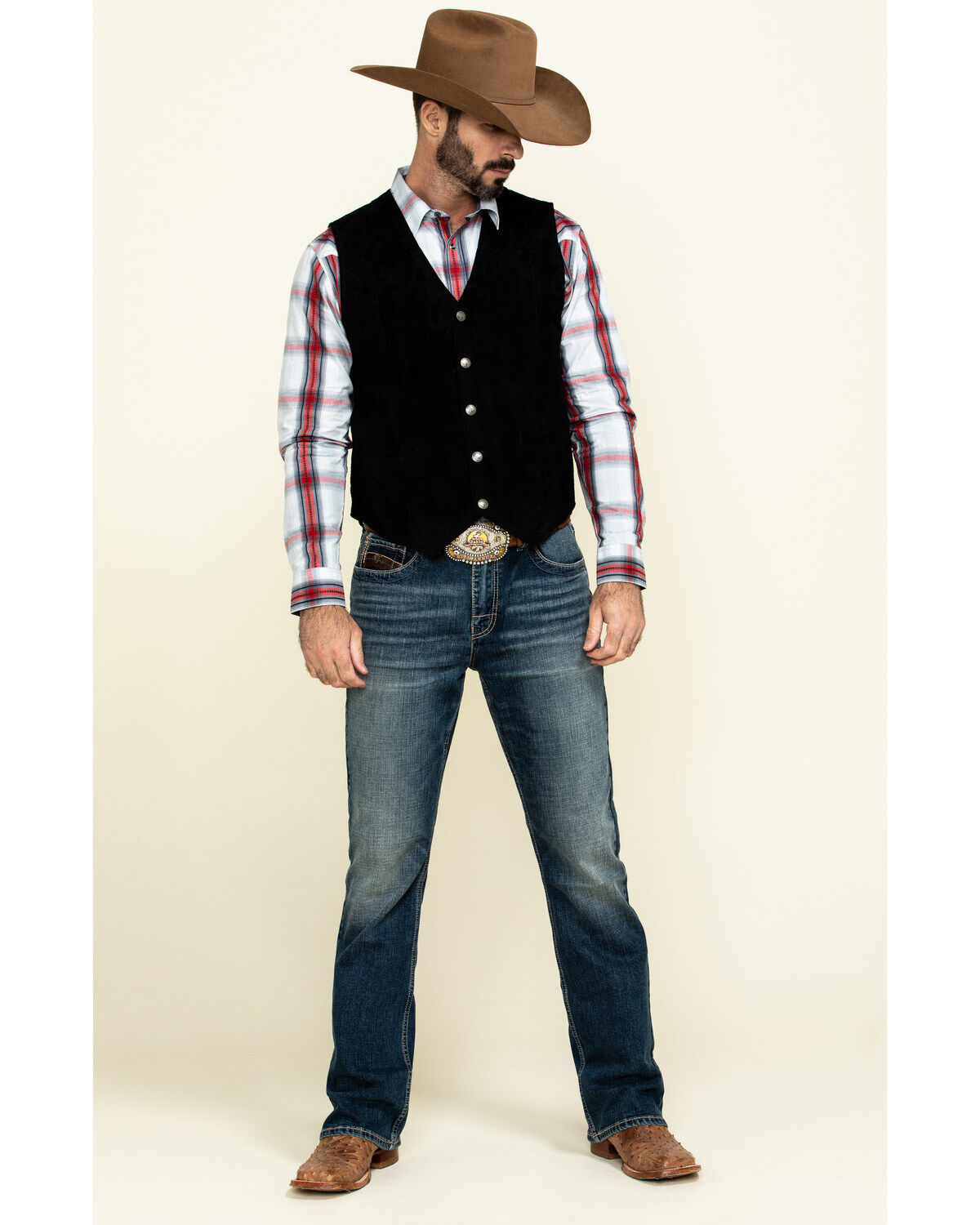Cody James Men's Angus Suede Vest