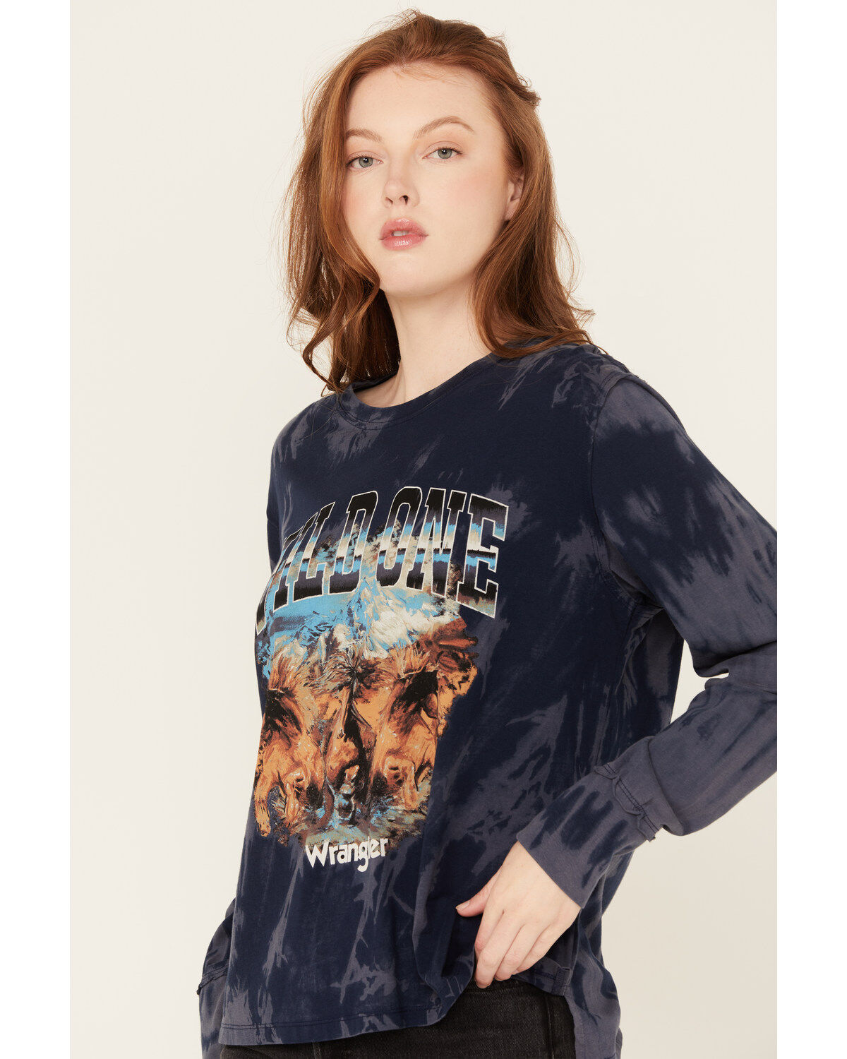 Wrangler Retro Women's Wild One Long Sleeve Graphic Tee