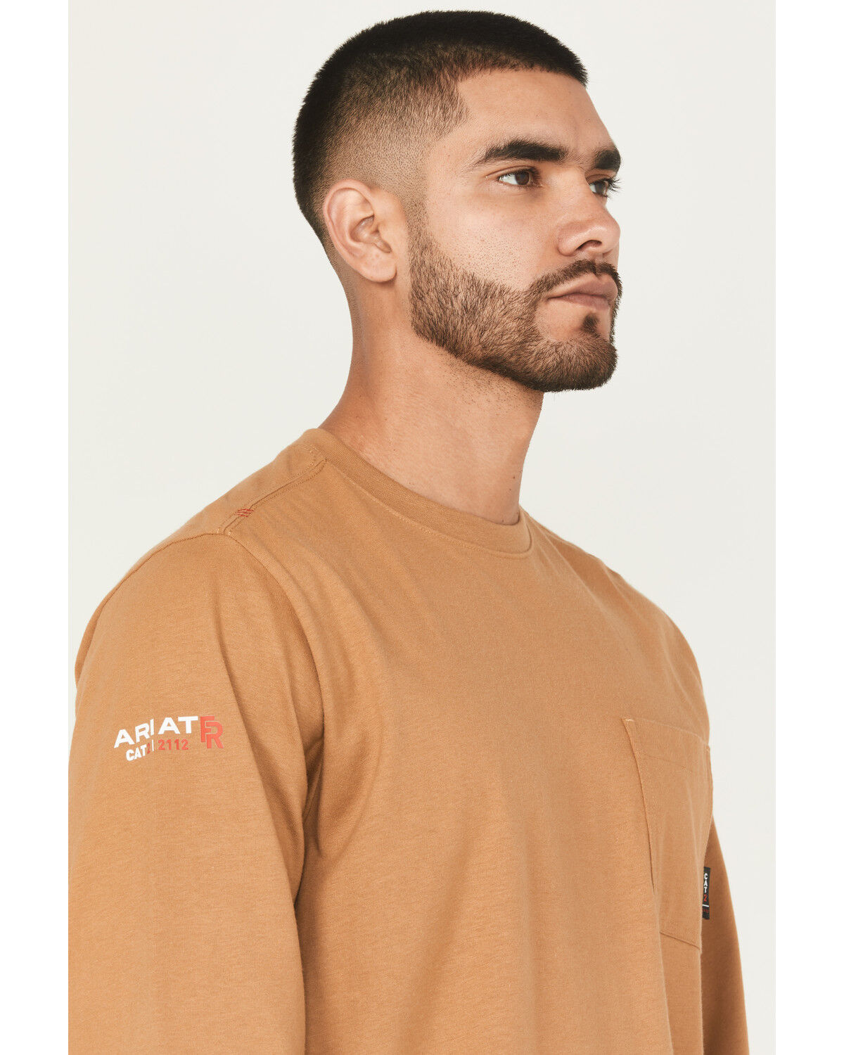 Ariat Men's FR Hard Head Long Sleeve Pocket Work Shirt