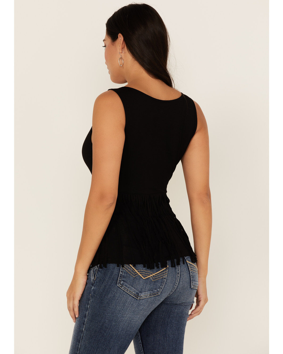 Idyllwind Women's Bluebell Twist & Fringe Top