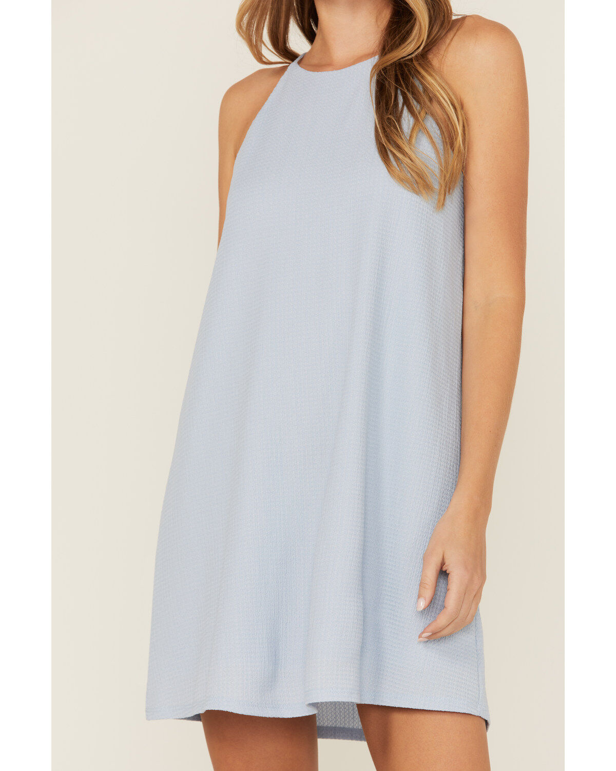 Wild Moss Women's Goddness Solid Mini Dress