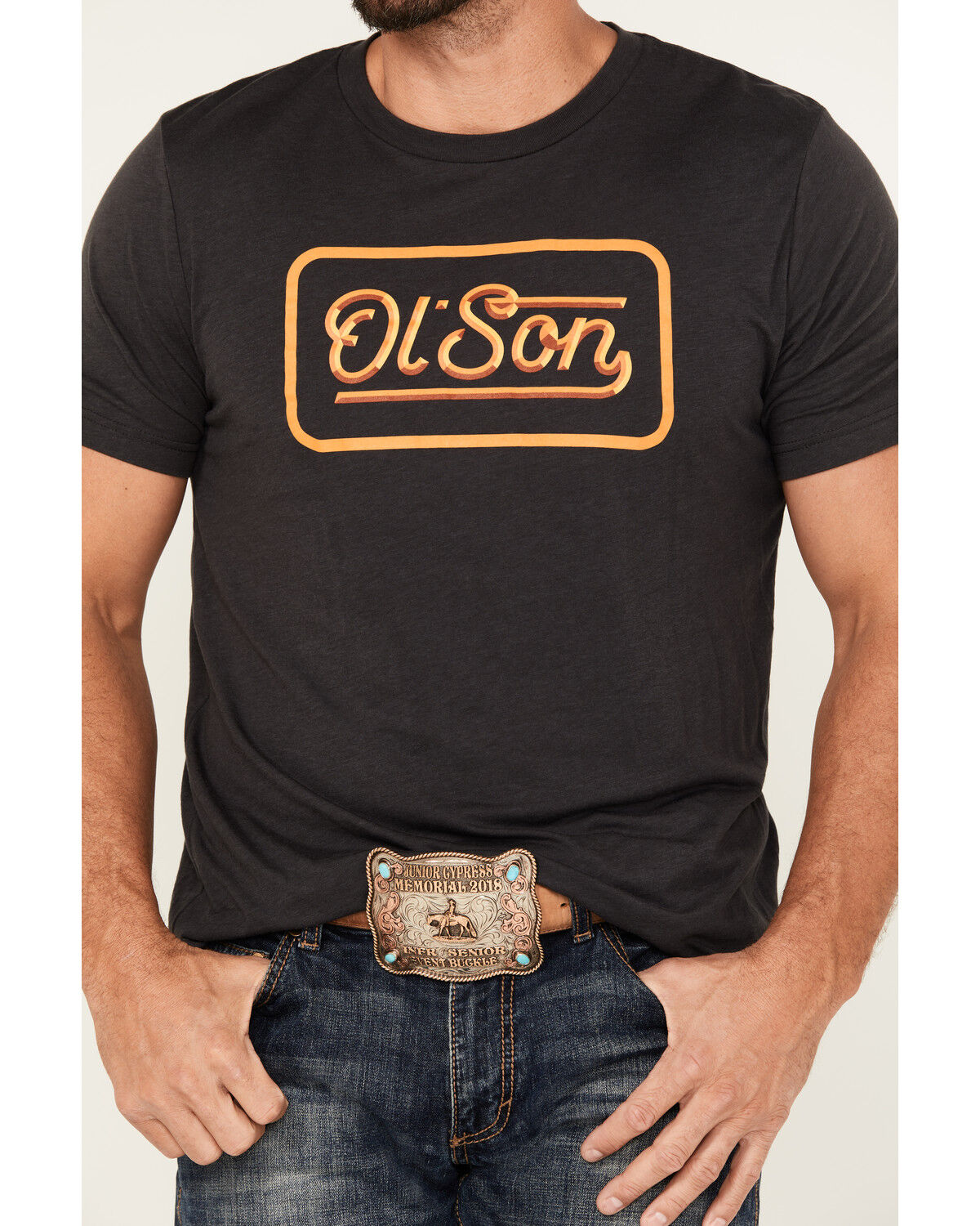 Rodeo Time Men's Ol Son Short Sleeve Graphic T-Shirt