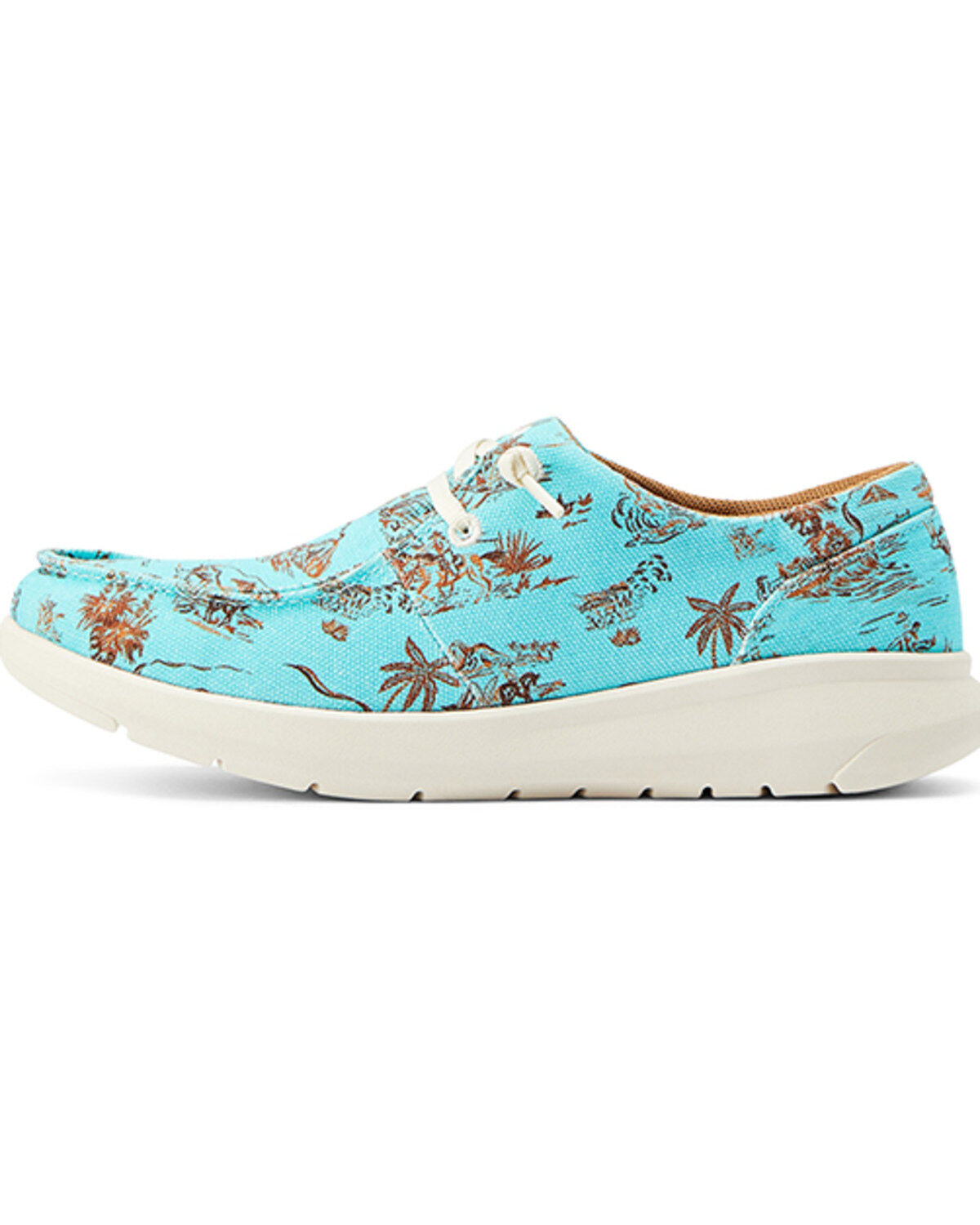 Ariat Women's Hilo Western Aloha Casual Shoes - Moc Toe