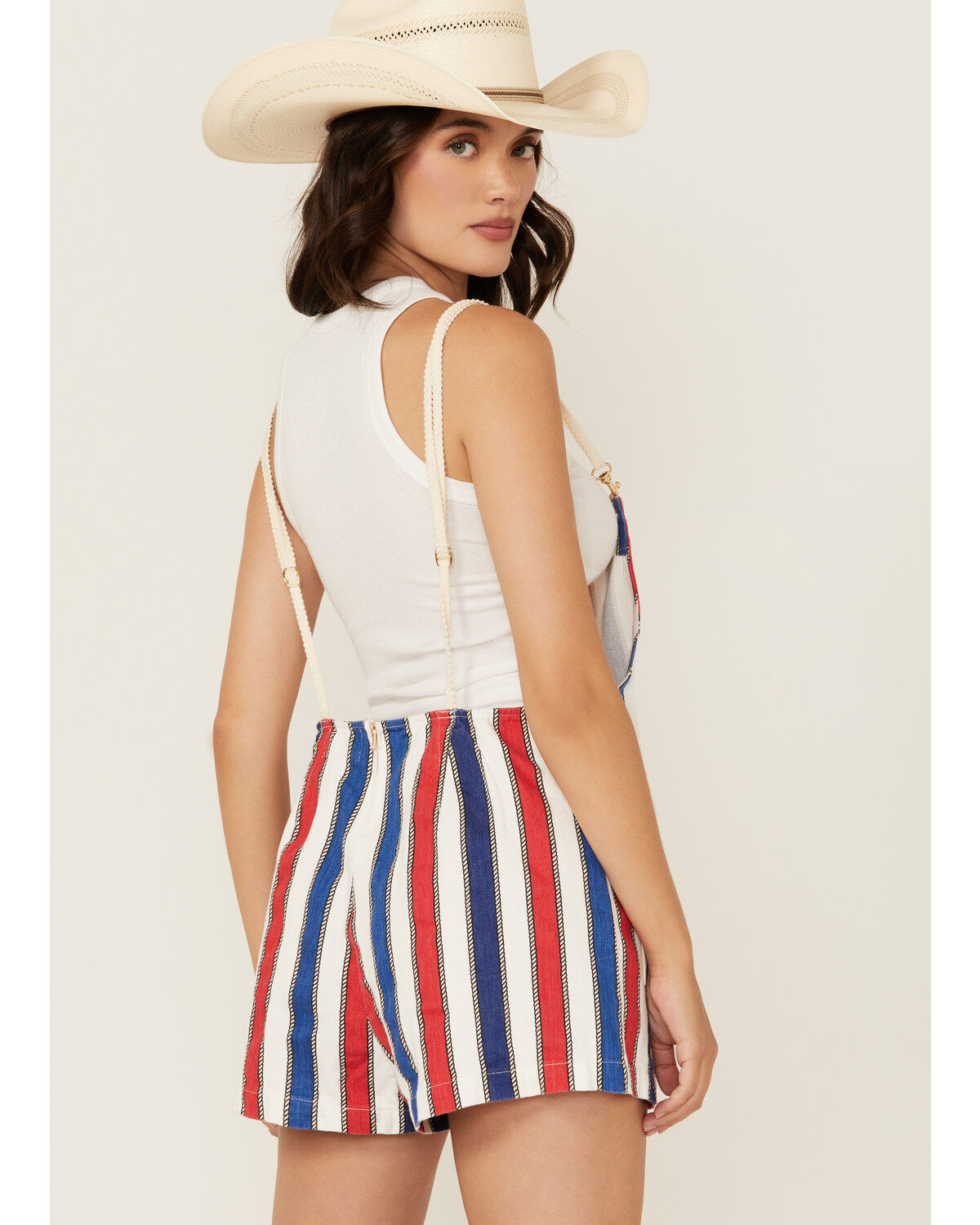 Show Me Your Mumu Women's Striped Romper