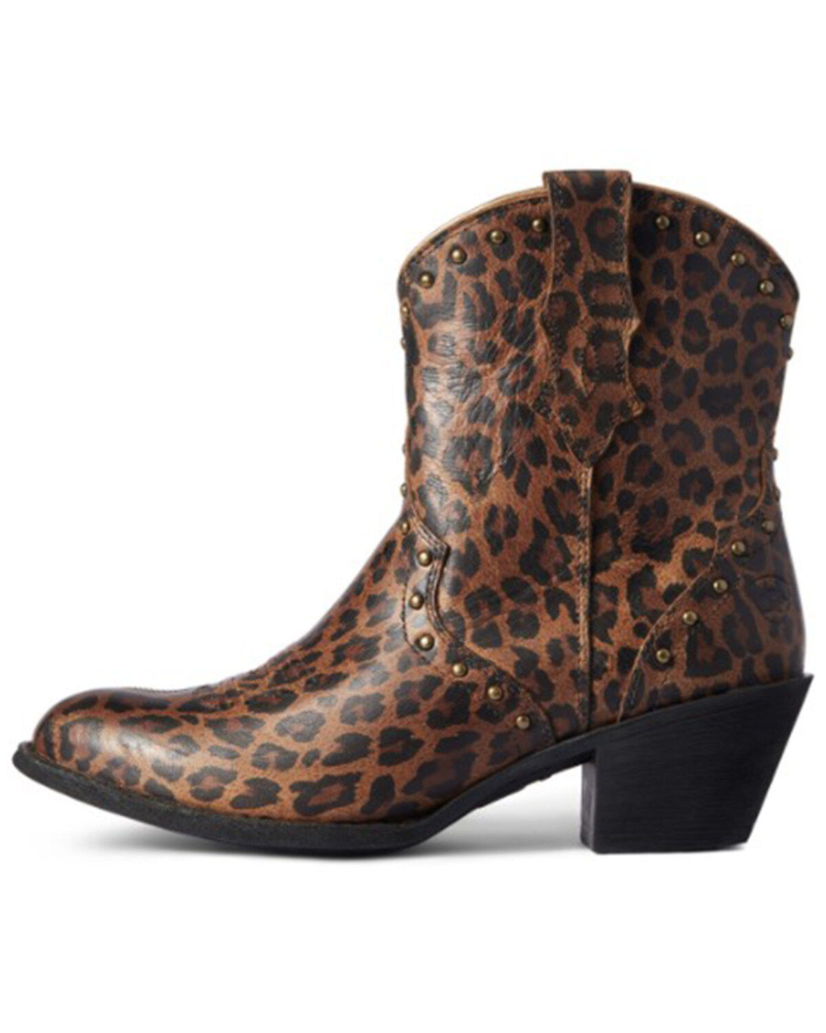 Ariat Women's Gracie Leopard Print Fashion Booties - Round Toe