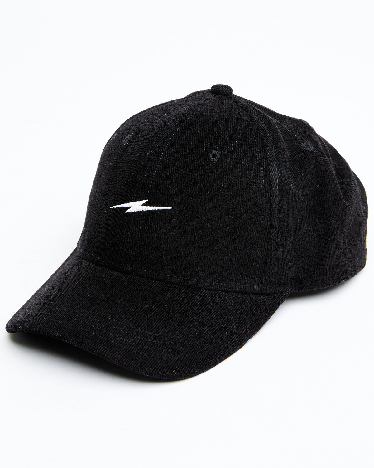 Cleo + Wolf Women's Corduroy Lightning Bolt Embroidered Ball Cap