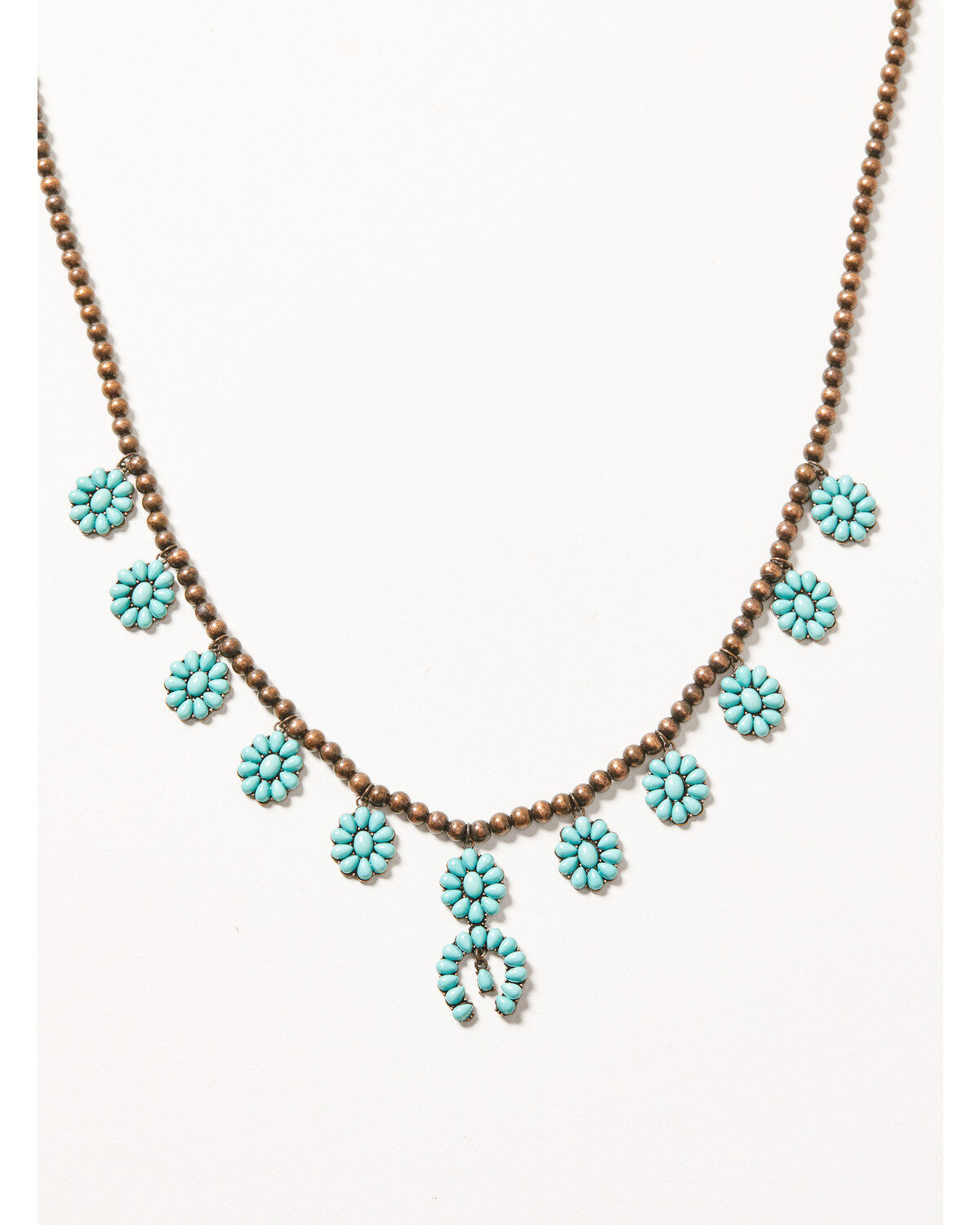Shyanne Women's Mystic Skies Squash Blossom Beaded Necklace