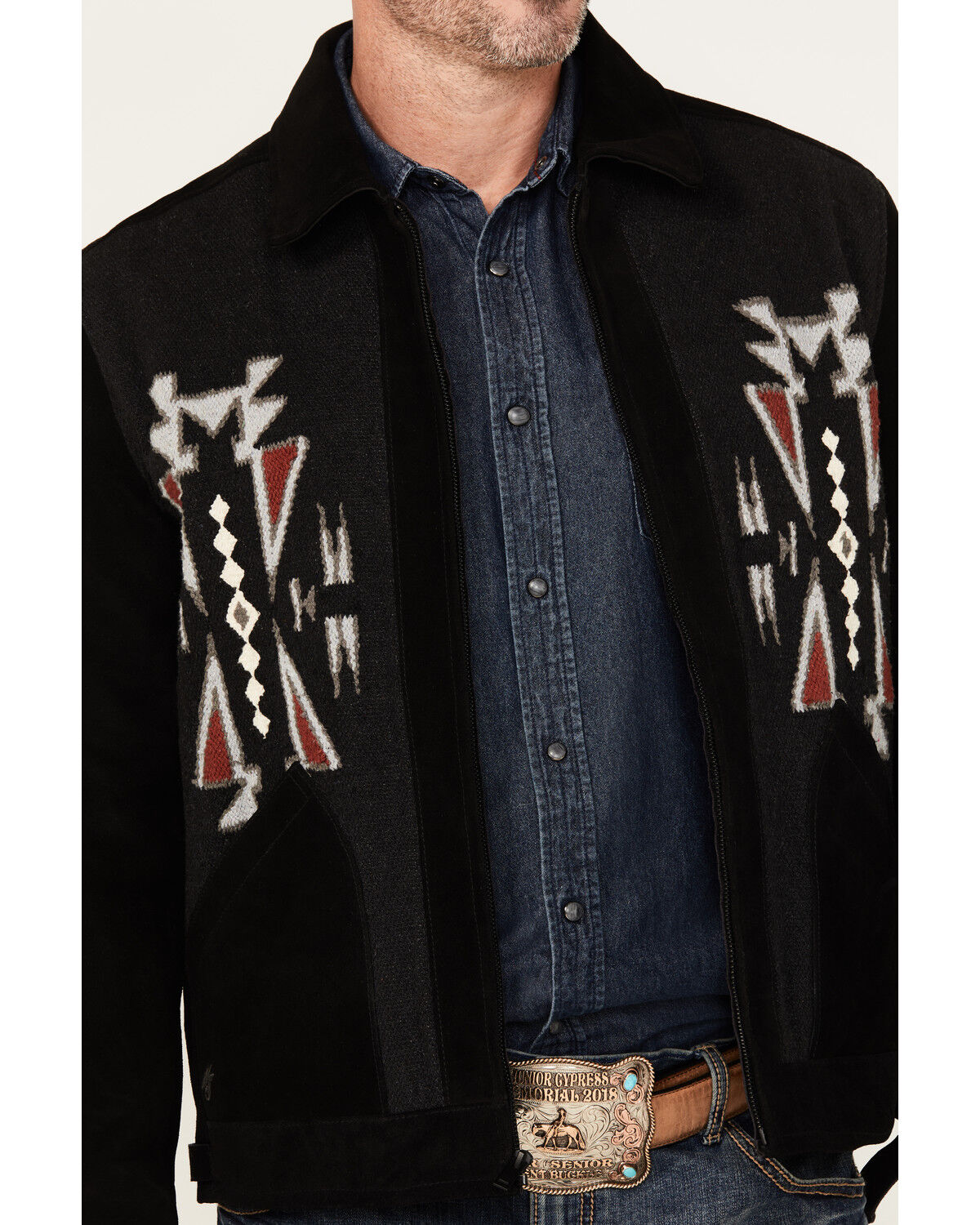 Moonshine Spirit Men's Puebla Suede Zip Jacket