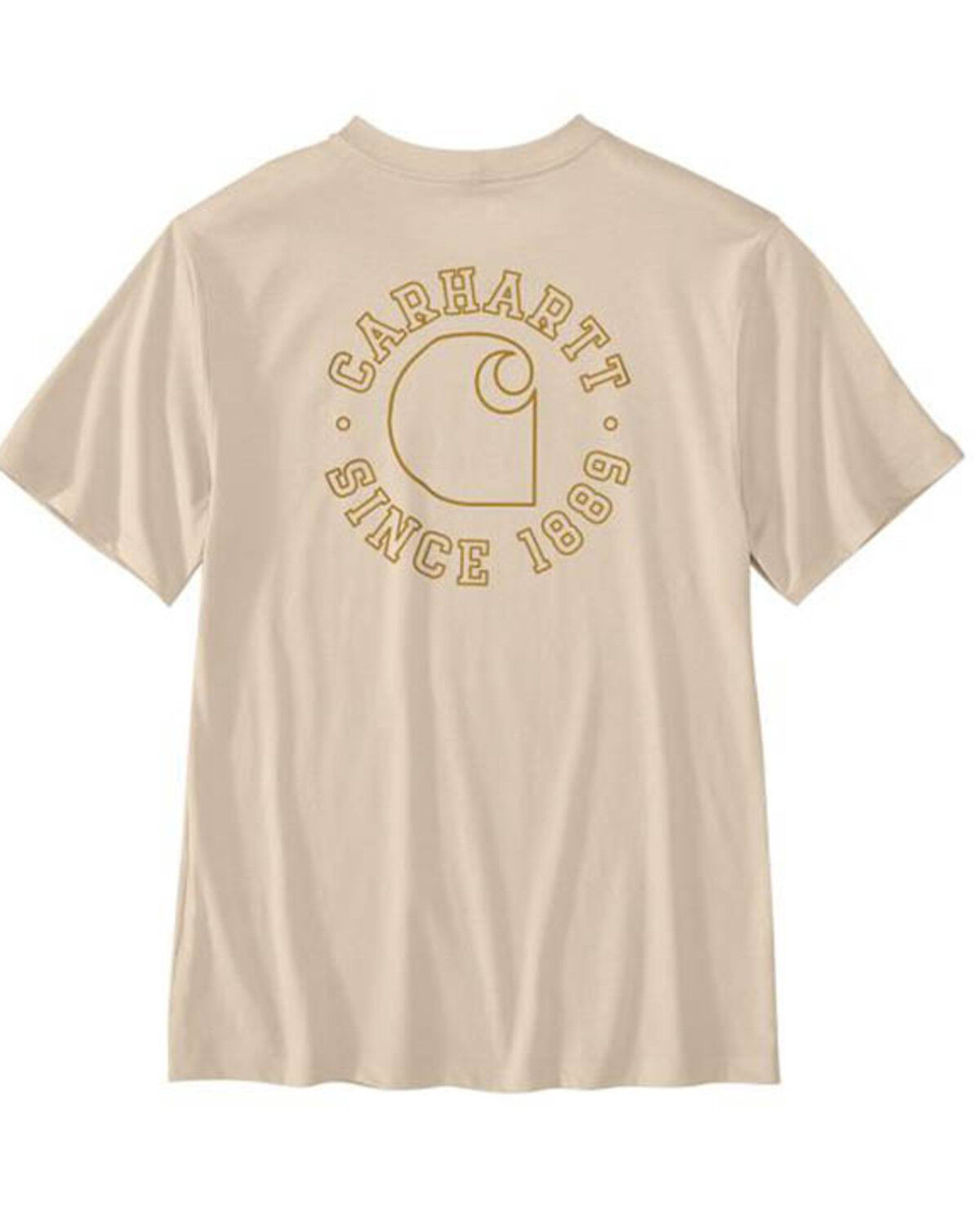 Carhartt Men's Relaxed Fit Lightweight Logo Short Sleeve Graphic T-Shirt