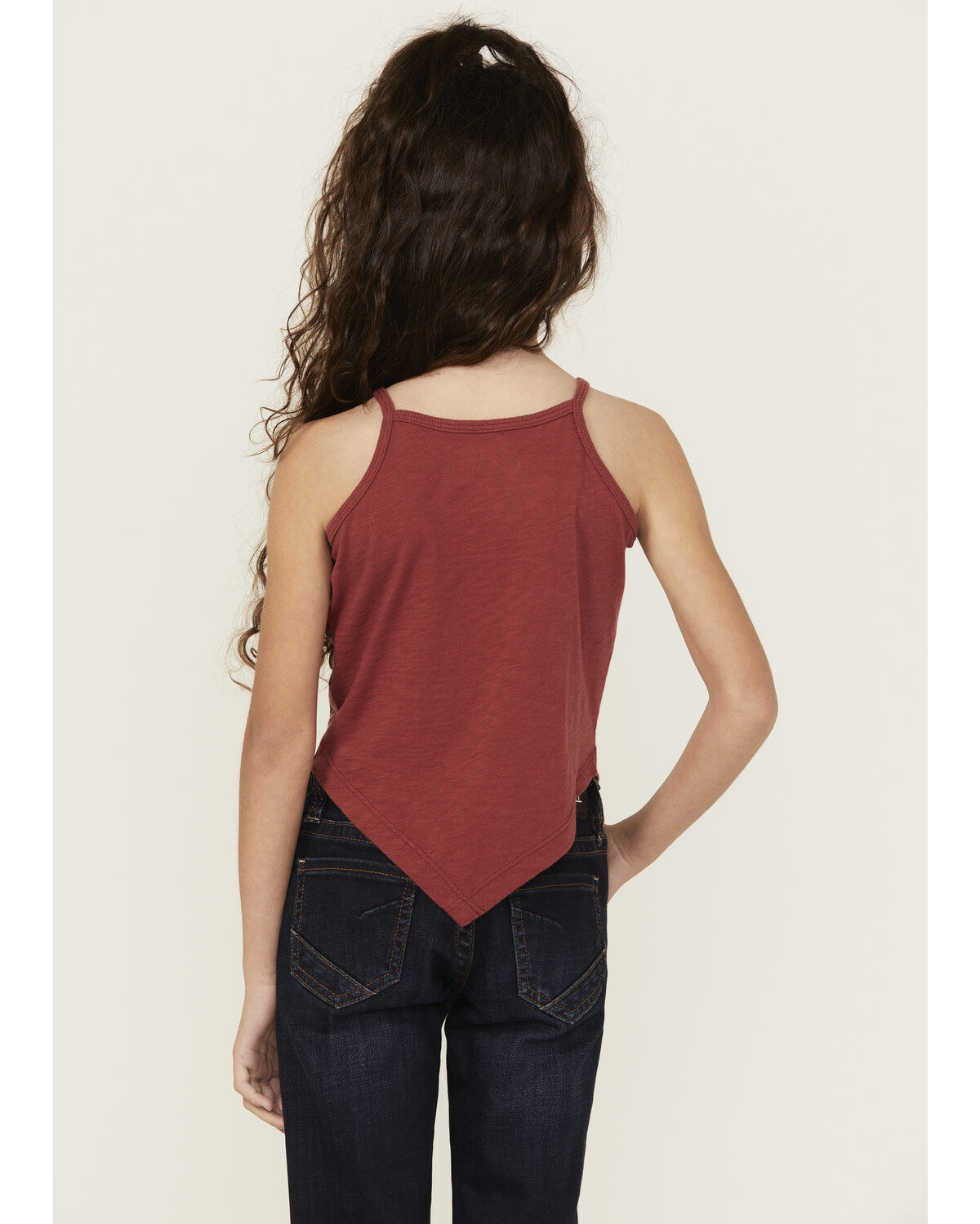 Shyanne Girls' Bandana Print Halter Tank