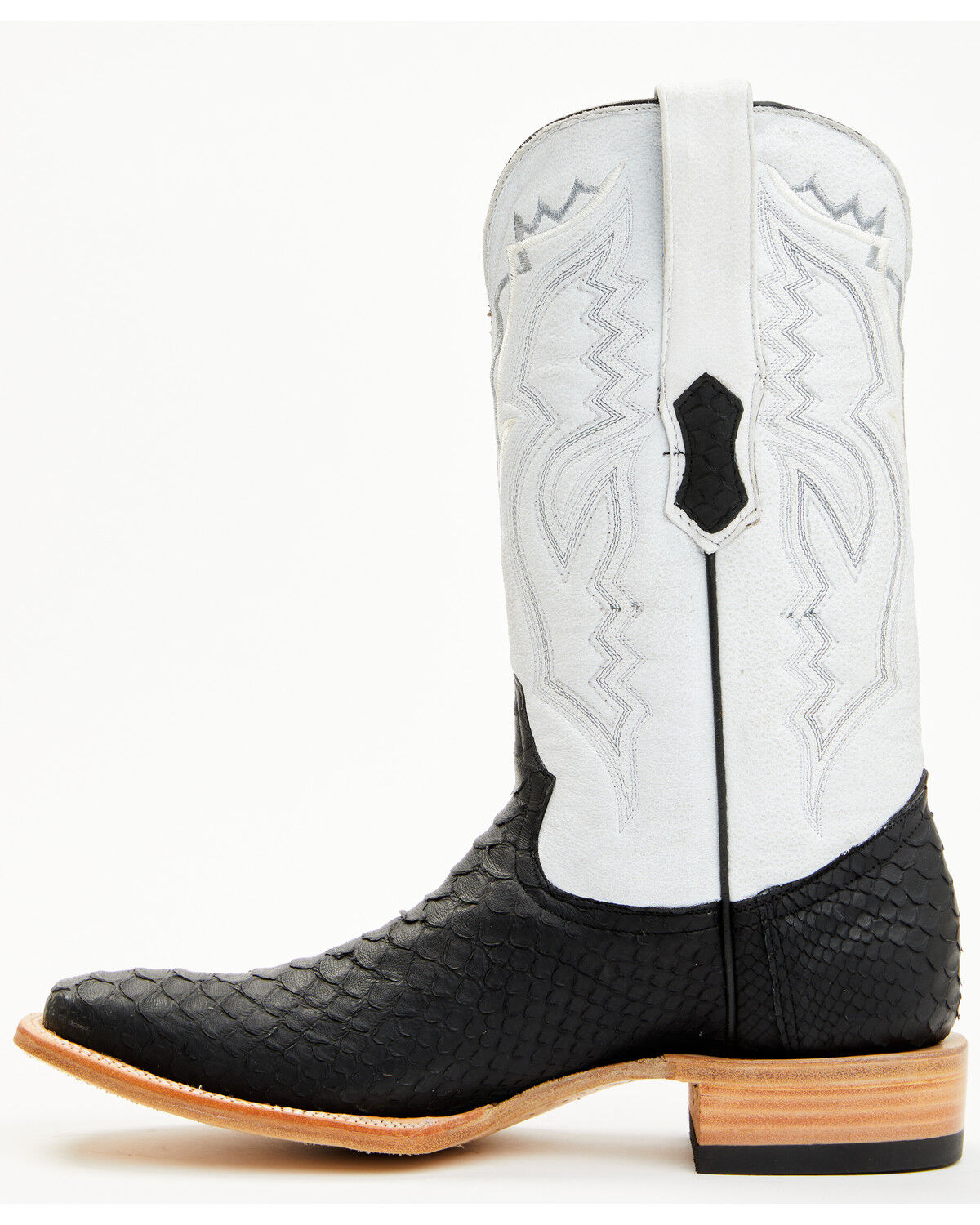 Tanner Mark Men's Jumbo Python Exotic Western Boots - Broad Square Toe