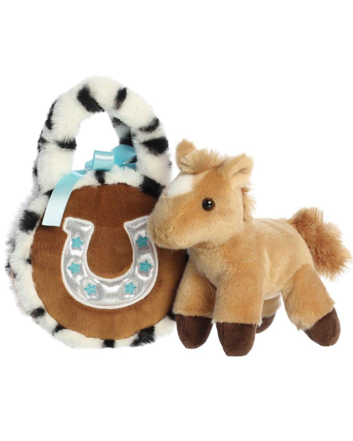 Aurora 7" Appaloosa Horseshoe® Fancy Pals® Plush Toy
