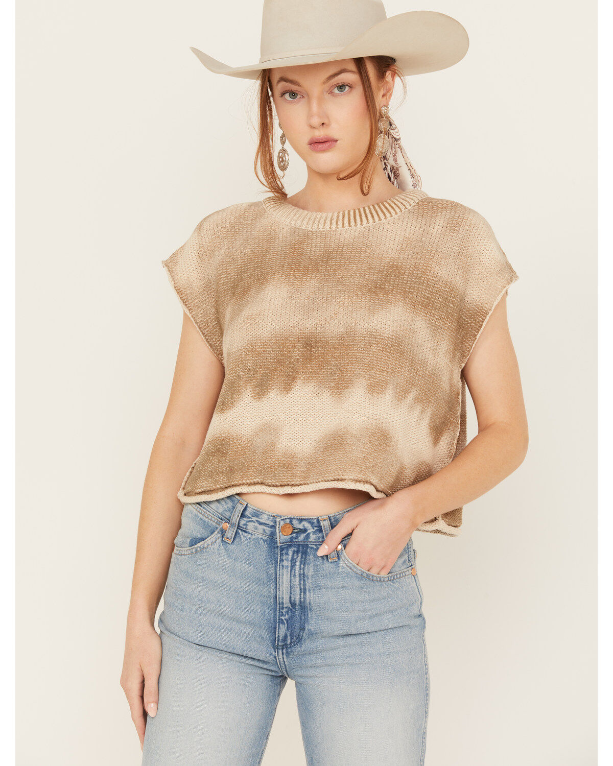 Free People Women's Stolen Hearts Washed Sweater