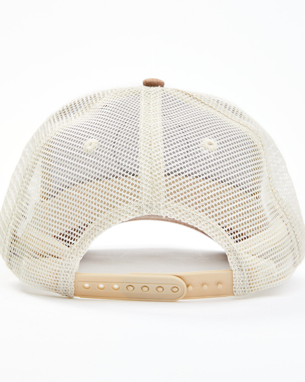 Moonshine Spirit Men's Brown Southwestern Circle Logo Patch Mesh-Back Ball Cap