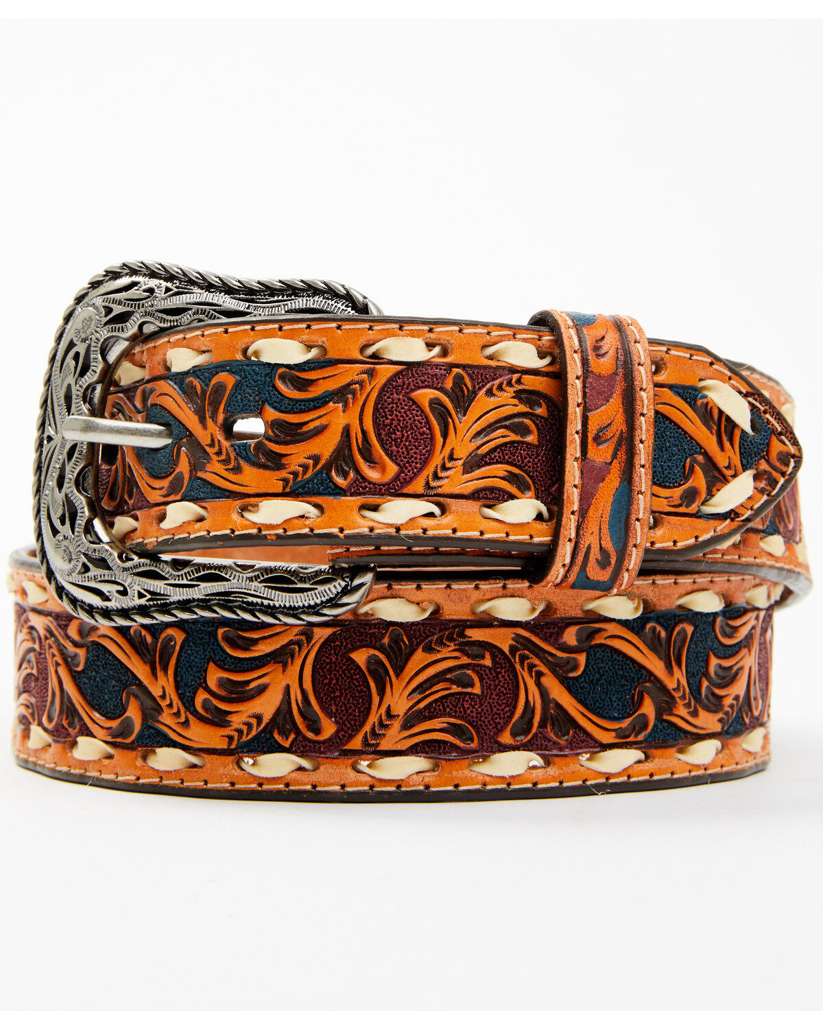Roper Men's Americana Tooled Belt