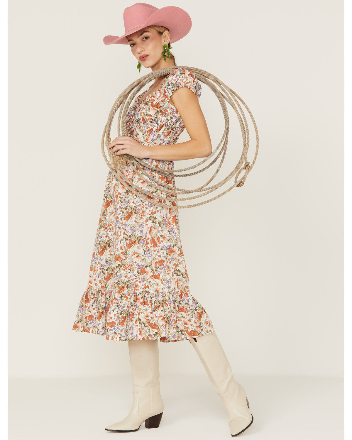 Heartloom Women's Wildflower Edina Midi Dress