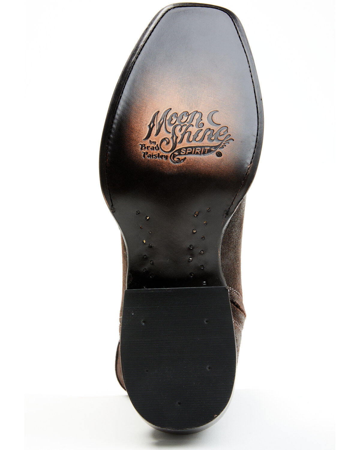 Moonshine Spirit Men's 8" Pancho Roughout Zipper Western Boots - Square Toe