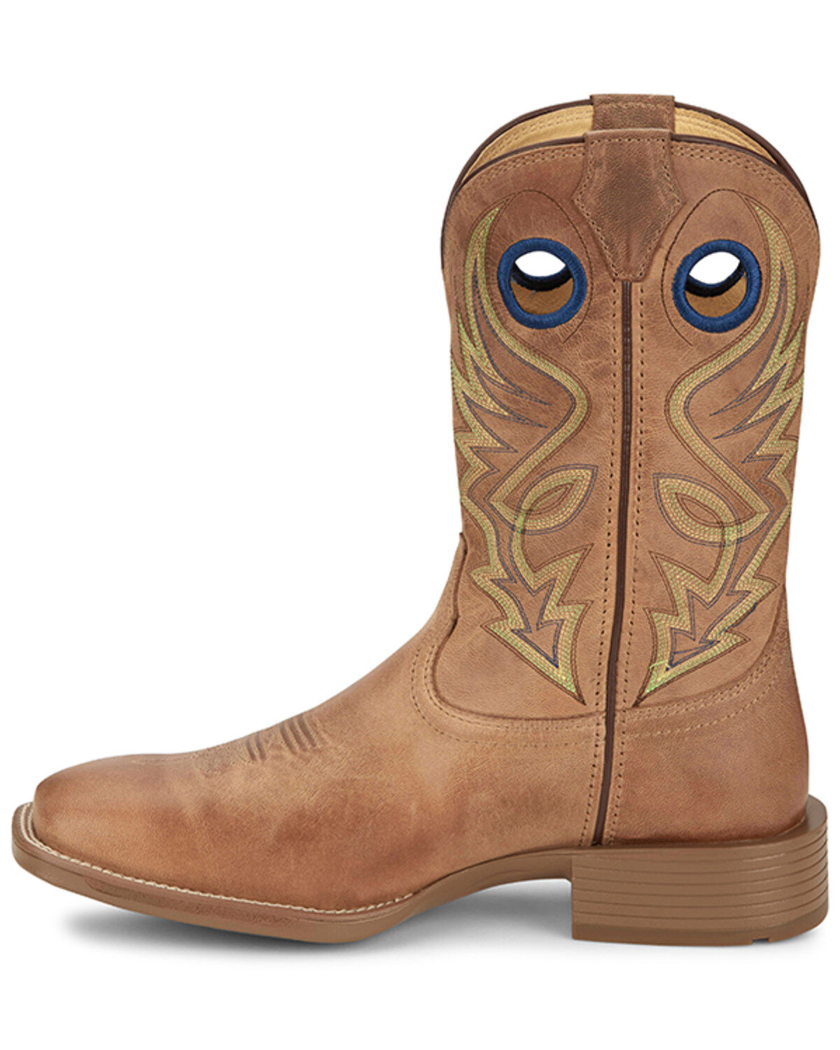 Justin Men's Pickett Western Boots - Broad Square Toe
