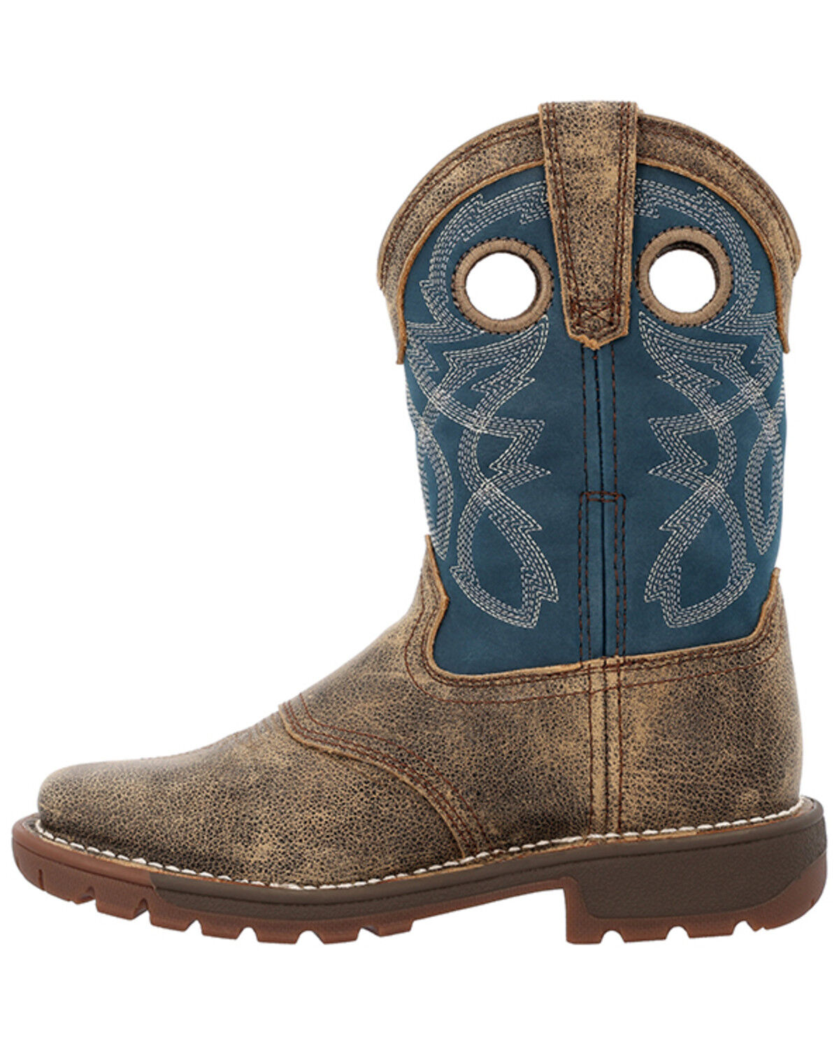 Rocky Boys' Legacy Waterproof Western Boots - Broad Square Toe