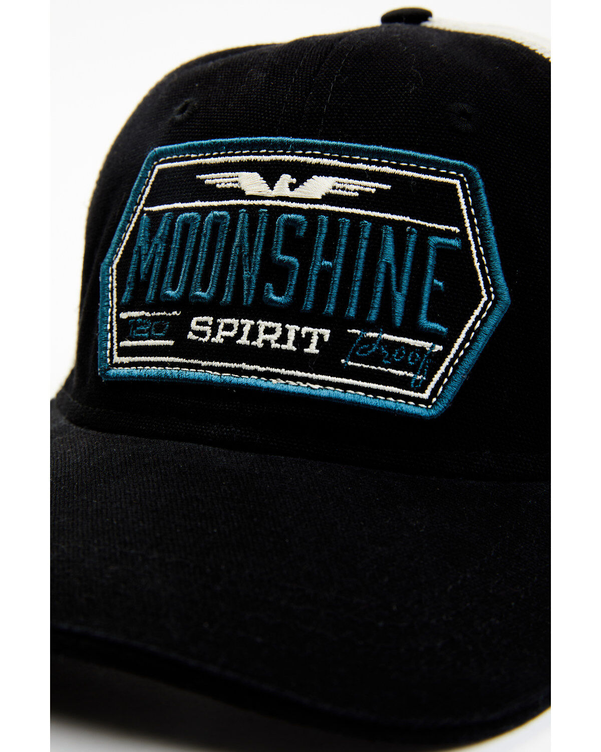 Moonshine Spirit Men's Logo Patch Mesh-Back Ball Cap